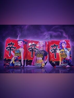 Shin Ramyun Instant Noodles - Red Pack (K-Pop Demon Hunters Edition)